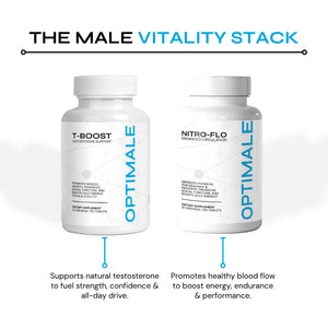 The Male Vitality Stack (Optimized Testosterone + Circulation Support)