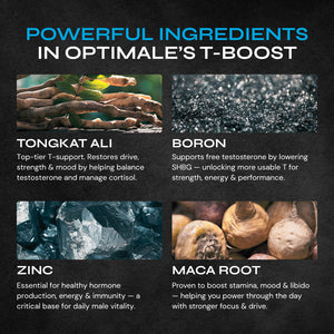 The Male Vitality Stack (Optimized Testosterone + Circulation Support)